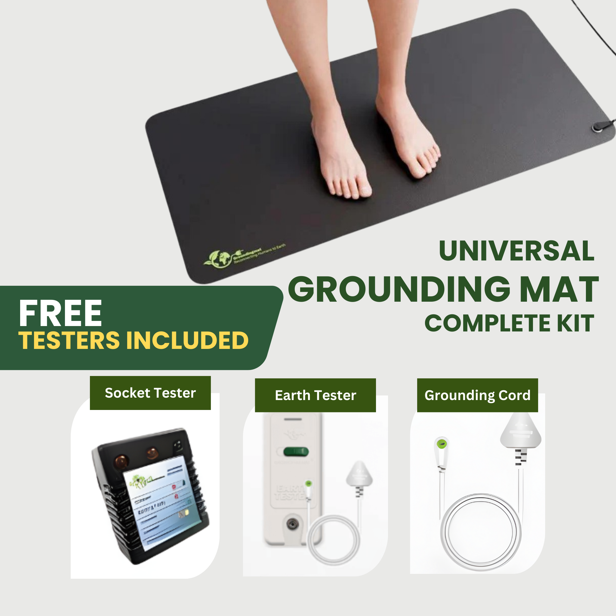 Universal Grounding Mat Kit